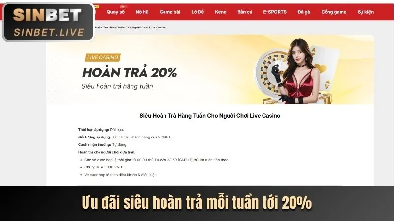 Hoàn Trả Thể Thao 33vin